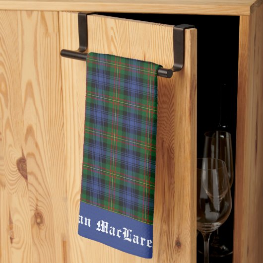 Clan MacLaren Tartan  Theedoek (Derde Gevouwen)