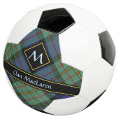 Clan MacLaren Tartan Voetbal (Drie kwart)