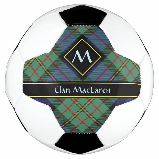 Clan MacLaren Tartan Voetbal (Voorkant)