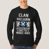 Clan Maclaurin Schotse familie Clan Schotland Wrea T-shirt (Voorkant)
