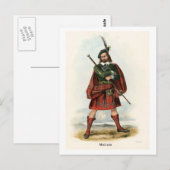 Clan MacLean Briefkaart (Voorkant / Achterkant)