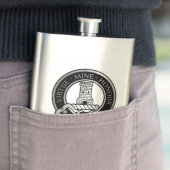 Clan MacLean Crest Flask Flacon (Voorbeeld)