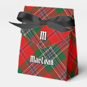 Clan MacLean Crest over Tartan Bedankdoosjes (Voorkant Zijde)