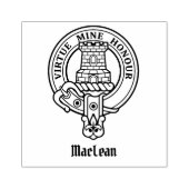 Clan MacLean Crest Rubber Stamp Rubberstempel (Afrduk)