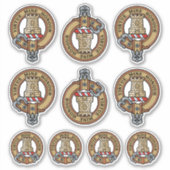 Clan MacLean Crest Sticker Set (Voorkant)