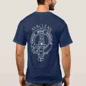 Clan MacLean Crest T-Shirt (Achterkant)