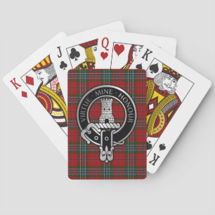 Clan MacLean Crest & Tartan Bicycle Plays Cards Pokerkaarten