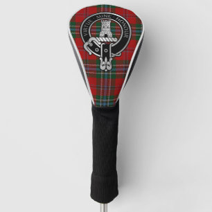 Clan MacLean Crest & Tartan Golf Head Hoesje Golfheadcover
