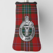 Clan MacLean Crest & Tartan Golfheadcover (Draai 90)
