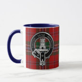 Clan MacLean Crest & Tartan Mok (Links)