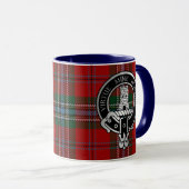 Clan MacLean Crest & Tartan Mok (Voorkant rechts)