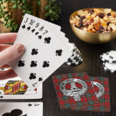 Clan MacLean Crest & Tartan Pokerkaarten (Insitu)