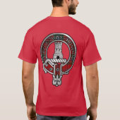 Clan MacLean Crest & Tartan T-Shirt (Achterkant)