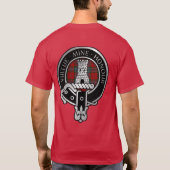 Clan MacLean Crest & Tartan T-Shirt (Achterkant)