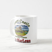 Clan MacLean Dreaming of Home Duart Castle Cup Mok (Voorkant links)