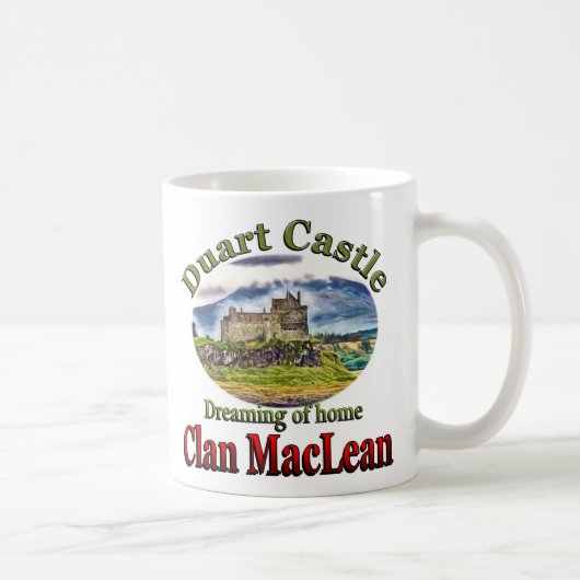 Clan MacLean Dreaming of Home Duart Castle Cup Mok (Rechts)