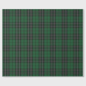 Clan MacLean Green en Black Hunting Tartan Cadeaupapier (Vlak)