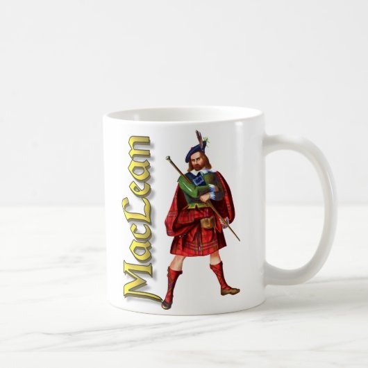 Clan MacLean Old Scotland Koffiemok (Rechts)