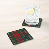 Clan MacLean Plaid Papier Onderzetters (Insitu)