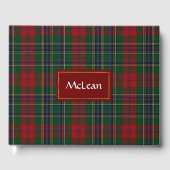 Clan MacLean Pset Guest Book Gastenboek (Voorkant)