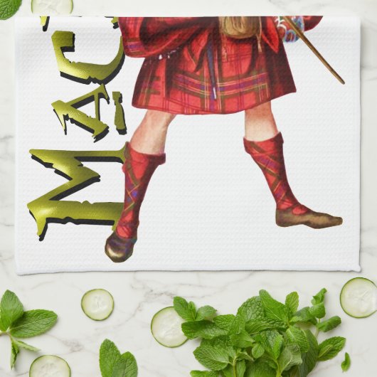 Clan MacLean Scottish Dream Theedoek (Gevouwen)