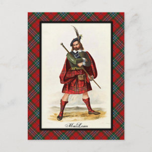 Clan MacLean Scottish Dreams Briefkaart