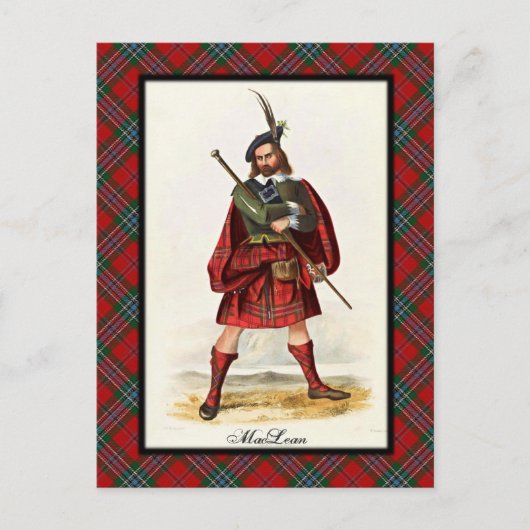Clan MacLean Scottish Dreams Briefkaart (Voorkant)