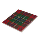 Clan MacLean Scottish Expressions Tartan Tegeltje (Zijkant)