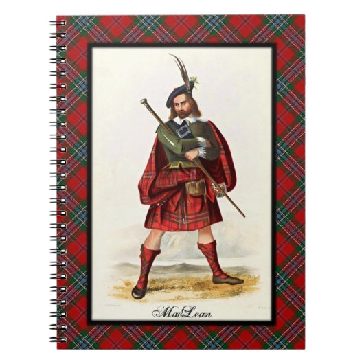 Clan MacLean Scottish Highland Dreams Notitieboek (Voorkant)