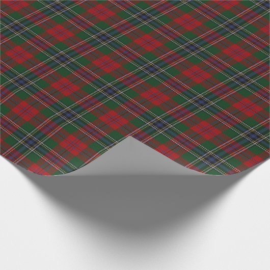 Clan MacLean Scottish Tartan Cadeaupapier (Hoek)