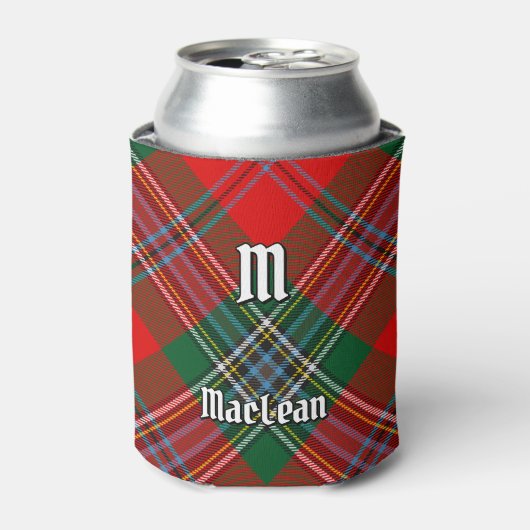 Clan MacLean Tartan Blikjeskoeler (Blikje Voorkant)