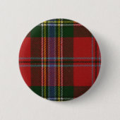 Clan MacLean Tartan Button (Voorkant)