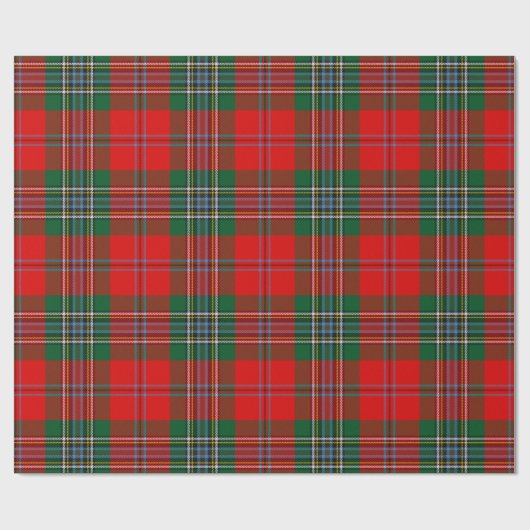 Clan MacLean Tartan Cadeaupapier (Vlak)