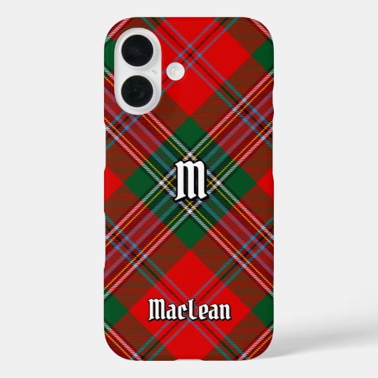 Clan MacLean Tartan Case-Mate iPhone Case (Achterkant)
