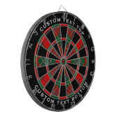 Clan MacLean Tartan Dartbord (Voorkant Links)