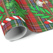 Clan MacLean Tartan en BattleAxe Crest Cadeaupapier (Rol Hoek)