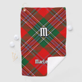 Clan MacLean Tartan Golfhanddoek (Insitu)
