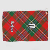 Clan MacLean Tartan Golfhanddoek (Horizontaal)