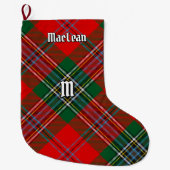 Clan MacLean Tartan Grote Kerstsok (Voorkant)