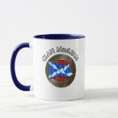 Clan MacLean Tartan Knot & Flag Mok (Links)