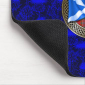 Clan MacLean Tartan Knot & Flag Muismat (Hoek)