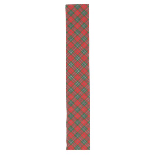 Clan MacLean Tartan Lange Tafelloper (Voorkant)
