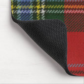 Clan MacLean Tartan Muismat (Hoek)