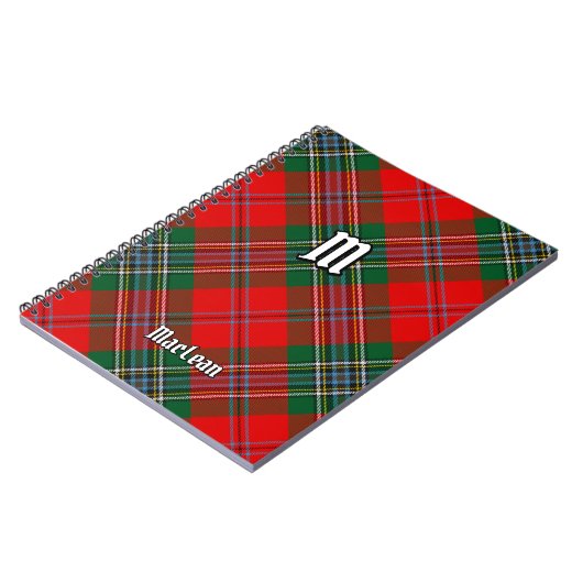 Clan MacLean Tartan Notitieboek (Linkerzijde)