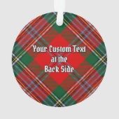 Clan MacLean Tartan Ornament (achterkant)