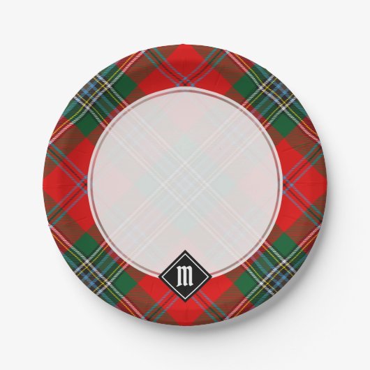 Clan MacLean Tartan Papieren Bordje (Voorkant)