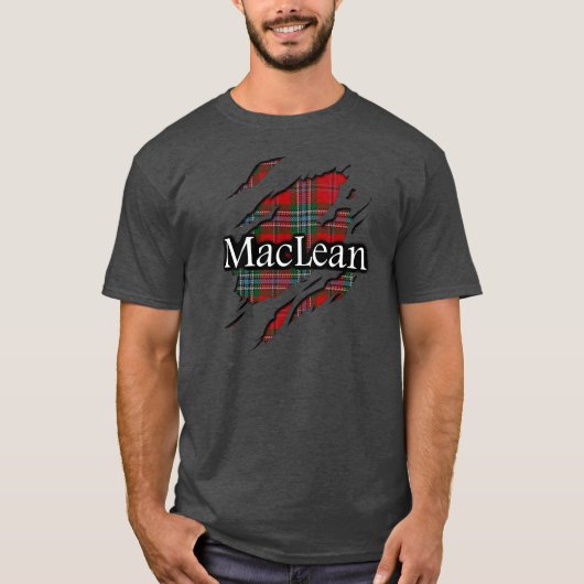 Clan MacLean Tartan Spirit Shirt (Voorkant)