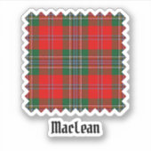 Clan MacLean Tartan Sticker (Voorkant)
