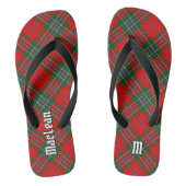Clan MacLean Tartan Teenslippers (Voetbed)