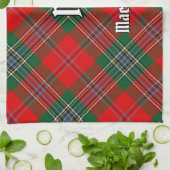 Clan MacLean Tartan Theedoek (Gevouwen)